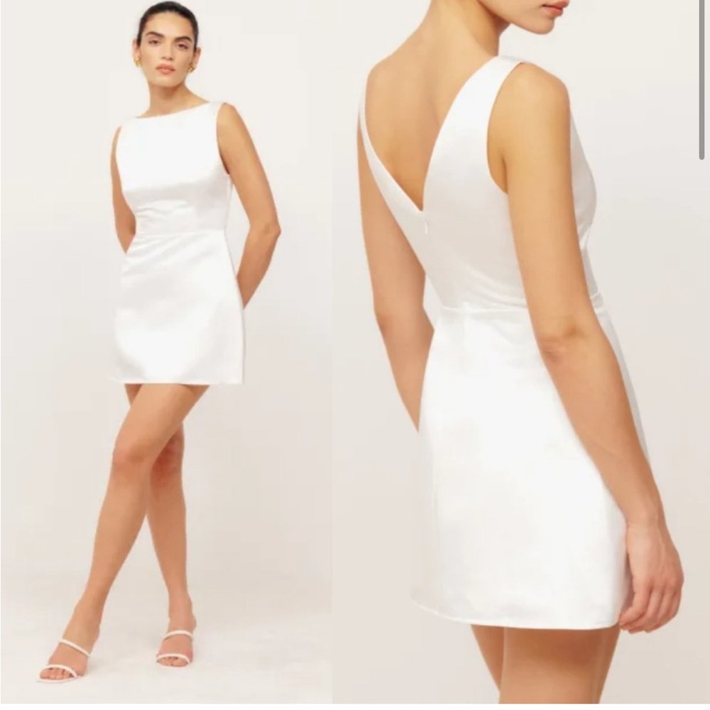 🤍 NWT Zenni Reformation Dress White Sold Out Viral